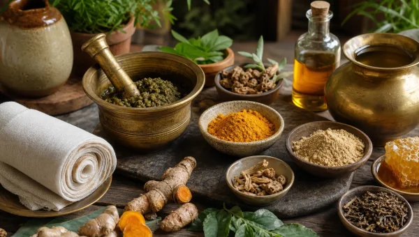 Ankle Sprain Recovery: Pada Marma Therapy and Herbal Poultice Guide