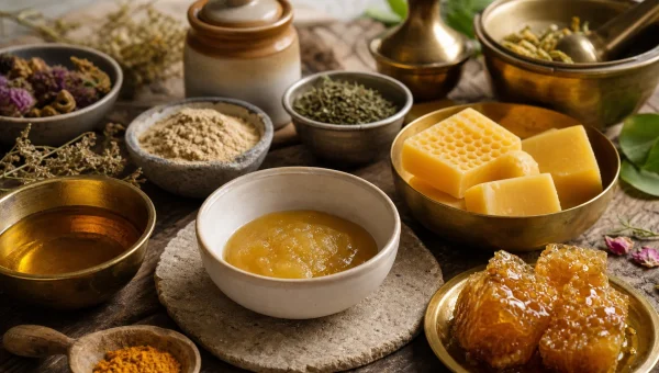 Beeswax and Honey Skincare: Madhulep Ayurvedic Wound Dressing