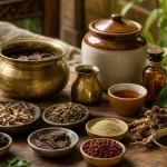 Kadha Fermentation: Medicinal Ashta and Shodasha Dravya Arishtams