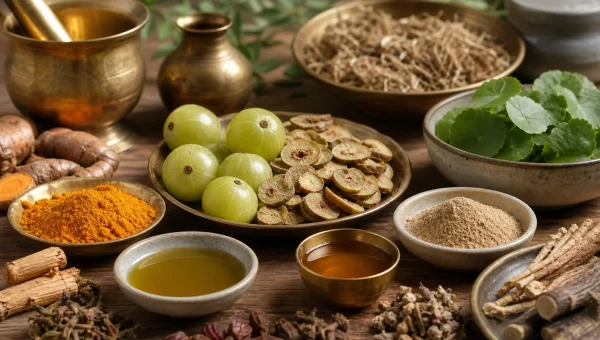 Skin Aging Prevention: Ayurvedic Vayasthapana Herbs