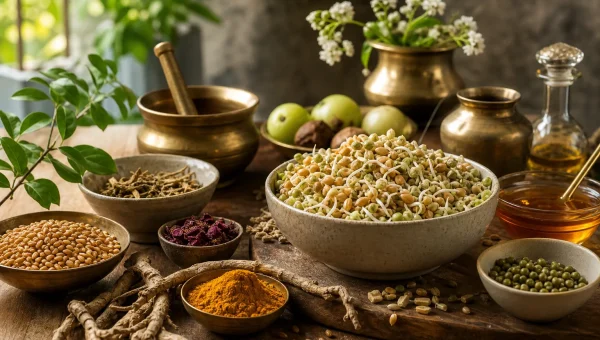 Sprouted Grains in Ayurveda: Ankurita Dhanya and the Alchemy of Germinat